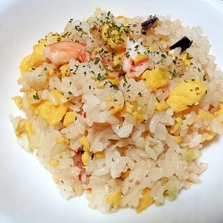 にんにく＆海老のふっくら卵チャーハン